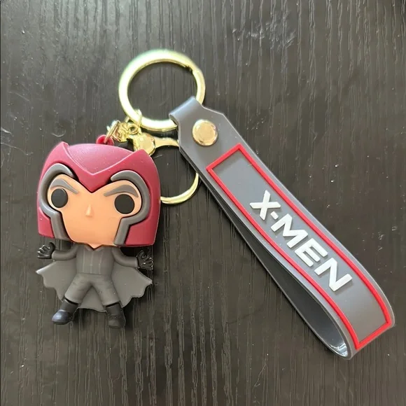 Marvel x-Men magneto silicone keychain - Picture 1 of 2